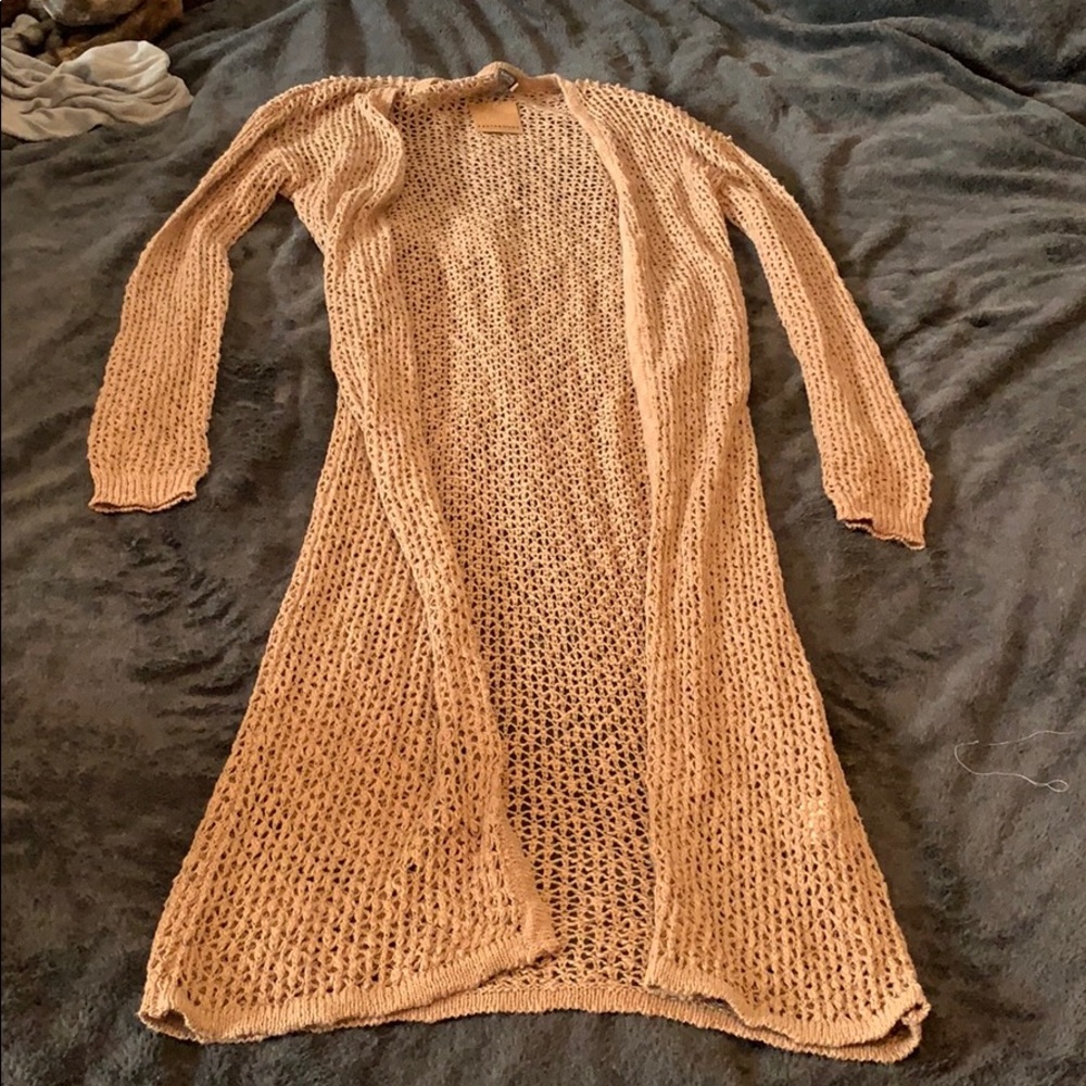 Duster sweater